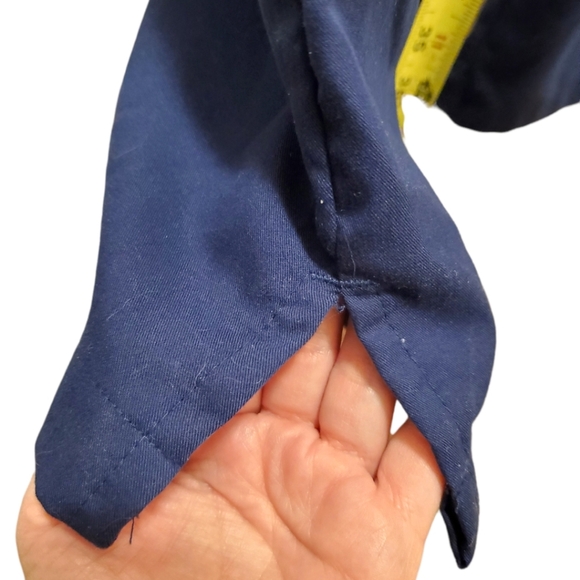 Grey's Anatomy SM Petite Indigo Blue  Scrub Set - Picture 5 of 15